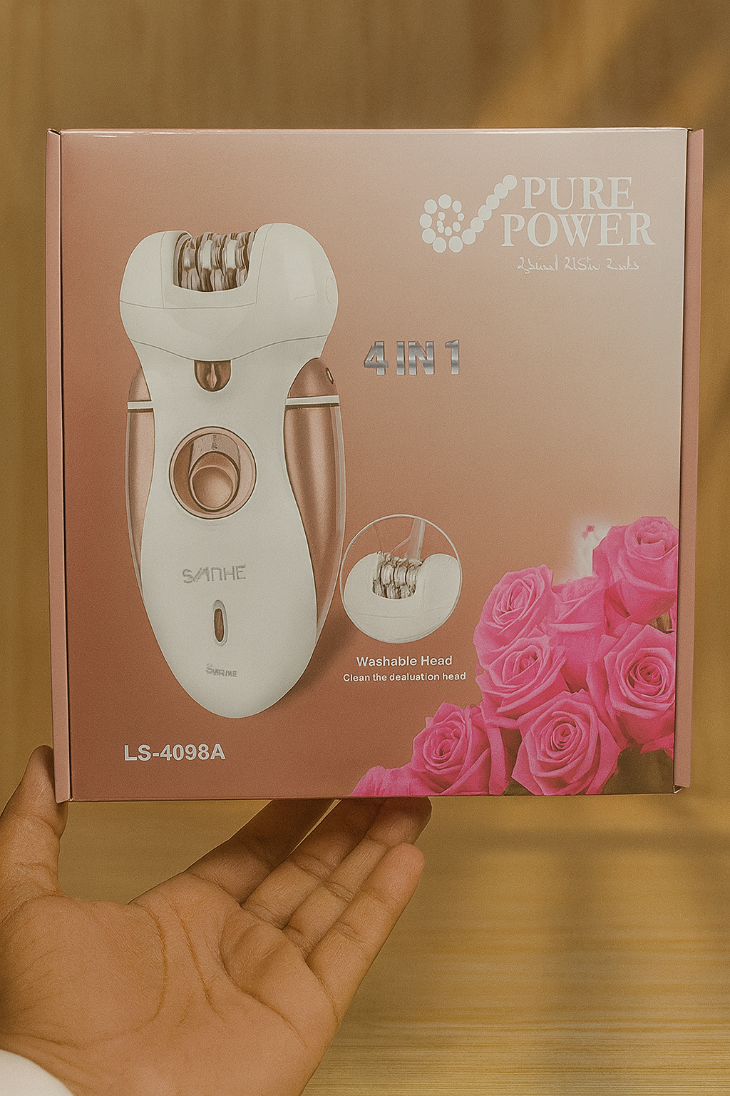 Pure Power - 4-in-1 Epilator